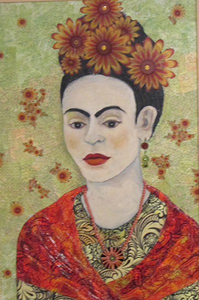 Frida by Alice Katz at Art Place Gallery in Fairfield Connecticut in June and July 2025